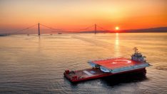 1915 Çanakkale Köprüsü’nün son tabliye bloğu geldi