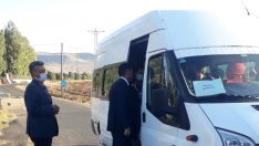 Ağrı’da taşımalı eğitim servis araçları denetlendi