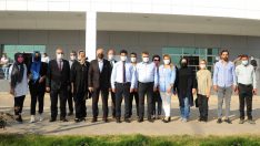 AK Parti Aydın heyeti ADÜ Hastane Başhekimi Bozbaş ile görüştü
