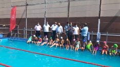 Alaplı’da Yaz Spor Okulları Yüzme Kursuna katılan öğrencilere sertifikaları verildi