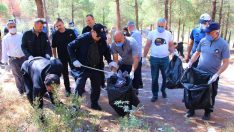 Amasya Belediyesi çalışanlarından ’Dünya Temizlik Günü’nde seferberlik