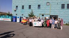 Avrupalı eğitimciler Melikgazi Geri Dönüşüm Tesisine hayran kaldı