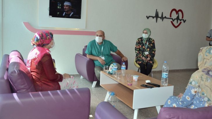 Bafra Devlet Hastanesi’nde 5 yıldızlı ‘anne oteli’