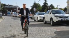 Başkan Akkaya: “Bisiklet çevre dostu ve yakıt tasarrufu sağlayan bir araç”