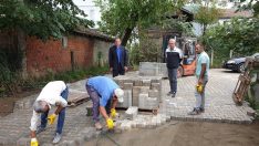 Başkan Birol Şahin çalışmaları yerinde inceledi