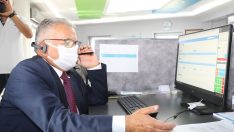 Başkan Büyükkılıç, KASKİ Çağrı Merkezi’nde talepleri dinledi