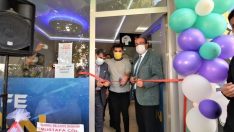 Başkan Çöl iş yeri açılışına katıldı