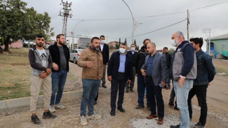 Başkan Şayir, önce masada sonra sahada inceledi