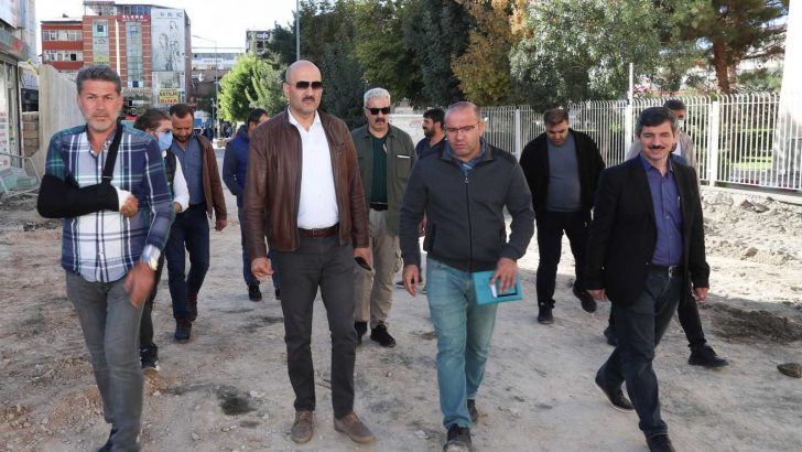 Başkan Vekili Aydın belediyenin çalışmalarını inceledi