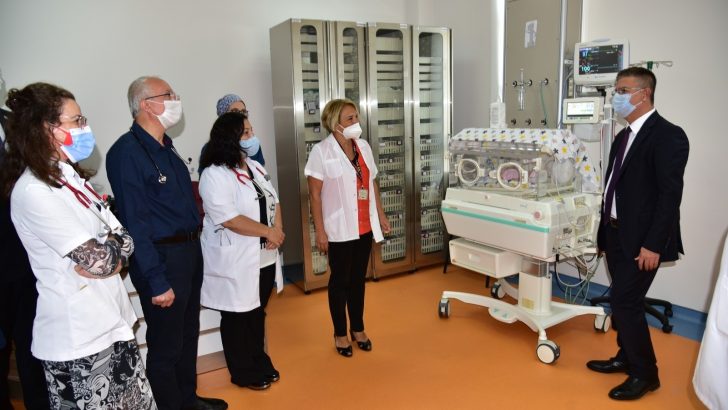 BAÜN Hastanesinde Yenidoğan yoğun bakım ünitesi açıldı