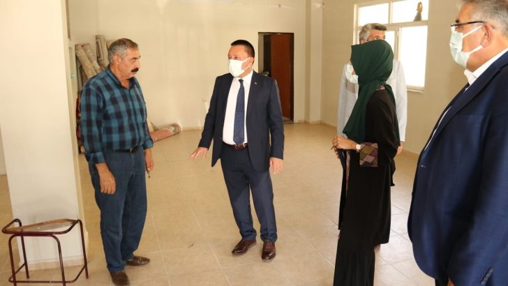 Beyoğlu’ndan Yunus Emre Mahallesine taziye ve toplantı salonu müjdesi