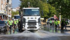 Buca sokaklarında dip köşe sonbahar temizliği