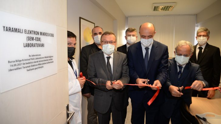 BUÜ laboratuvarlarına “Kriminal” destek