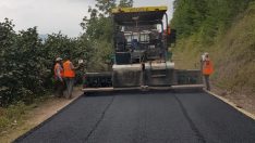 Büyükşehir Belediyesi’nden 28 ayda 1 milyon ton asfalt