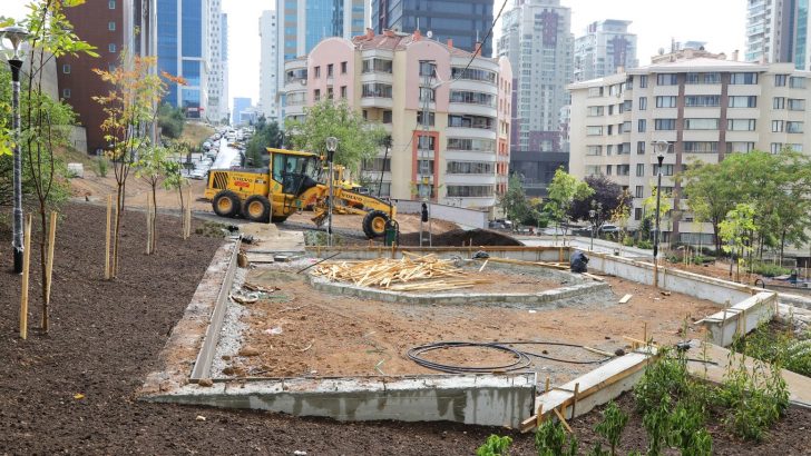 Çankaya’ya 7 yeni park daha geliyor