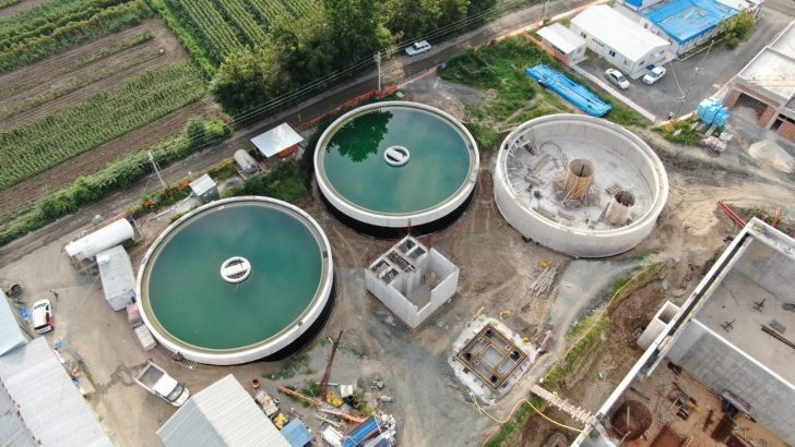 Çarşamba İleri Biyolojik Arıtma Tesisi’nin yüzde 35’i bitti