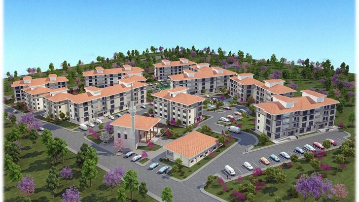 Denizli’de blokların kaydığı iddialarına TOKİ’den yanıt