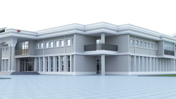 Düzce’de cephe giydirmeleri valilik binası ile başladı