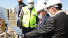 ERÜ’de Yapımına Devam Edilen Yurt İnşaatı Yerinde İncelendi