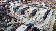 Erzincan’da yapımı devam eden devlet hastanesinin inşaatı yüzde 70 oranında tamamlandı