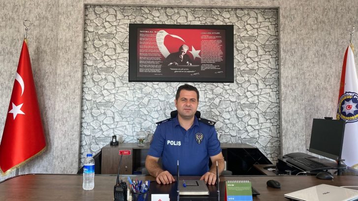 Finike’ye ataması yapılan ilçe emniyet müdürü görevine başladı