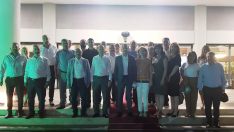 Germencik Kaymakamı Işık için veda yemeği düzenlendi