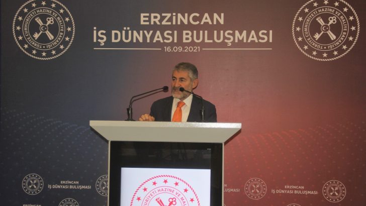 Hazine ve Maliye Bakan Yardımcısı Nebati: “Erzincan Türkiye’nin ortalamasıyla büyüyen bir şehrimiz”