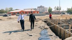 İl Müdürü Çalgan, Tutak ve Patnos’ta ki spor yatırımlarını inceledi