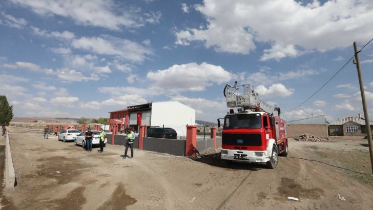İlçelerdeki itfaiye amirliği binaları yenileniyor