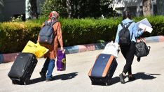 Isparta’da öğrenciler yurtlara yerleşmeye başladı