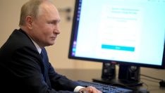 Karantinadaki Putin, Duma seçimlerinde internet üzerinden oy kullandı