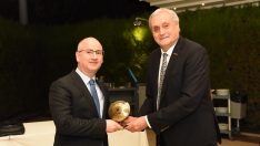 Kaymakam Hasan Yaman’a veda yemeği