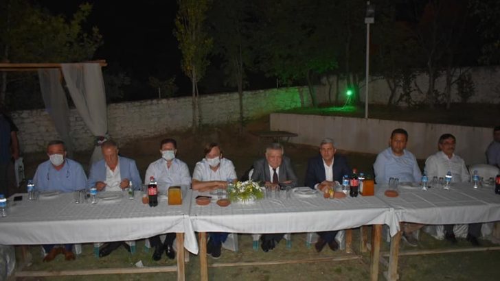 Kaymakam Soley için veda yemeği düzenlendi