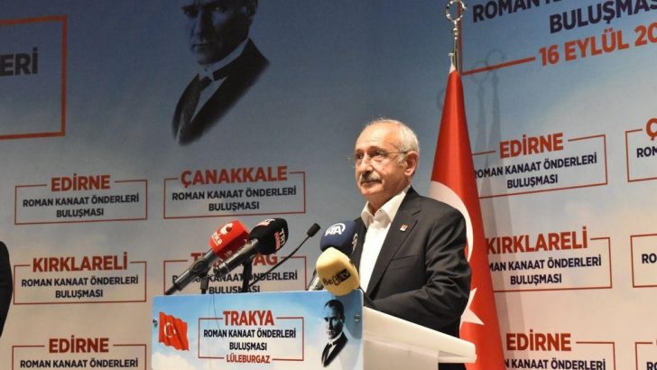 Kılıçdaroğlu, Roman vatandaşlarla bir araya geldi