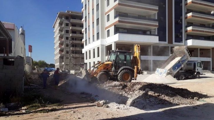 Kilis’te alt yapı çalışmaları sürüyor