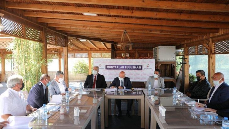 Kocasinan’da sonbahar dönemi muhtarlar toplantısı yapıldı