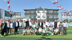 Kumbağ Yaşar Vardar Spor Tesisleri törenle hizmete açıldı
