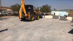 Mardin’de kilitli parke çalışmaları yoğun şekilde devam ediyor