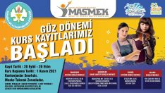 MASMEK’lerde Güz Dönemi kurs kayıtları başladı