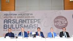 Melita’dan Malatya’ya Kültür ve Sanat Günleri Arslantepe buluşması için basın toplantısı gerçekleştirildi