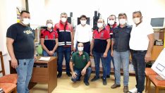 Nazillili amatör telsizciler afetlere hazır