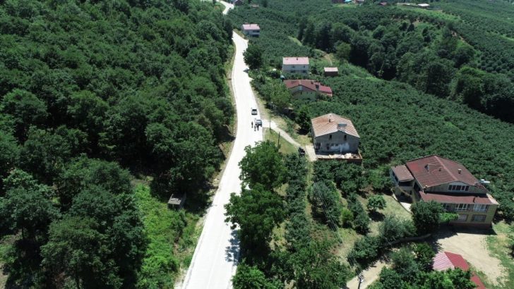 Nebiyan Yaylası’na beton bağlantı yolu