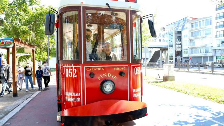 Ordu’da nostaljik tramvay keyfi