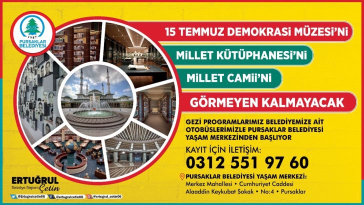 Pursaklarlılar milletin evinde