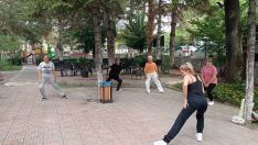 Safranbolu Hanımevi’nde sabah sporu