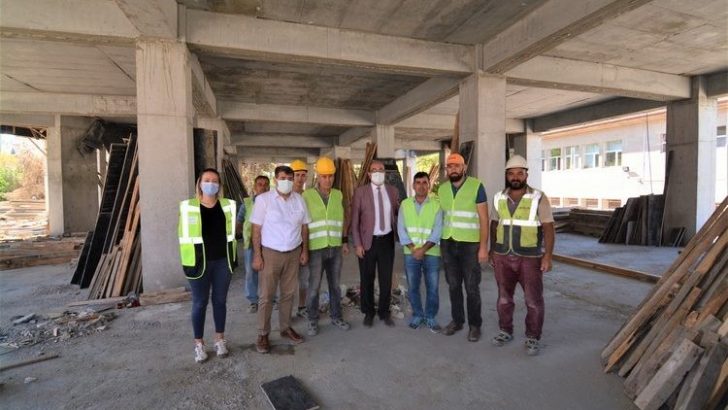 Sandıklı’da ‘Kültür Merkezi’ inşaatı devam ediyor