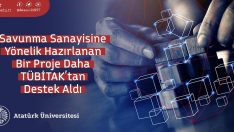 Savunma sanayisine yönelik hazırlanan bir proje daha Tübitak’tan destek aldı