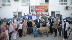 Seçer, Anamur’da koyun, keçi ve avokado fidanı dağıtım törenine katıldı