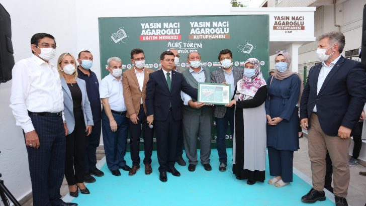 Şehit Yasin Naci Ağaroğlu kütüphanesi ve eğitim merkezi hizmete açıldı