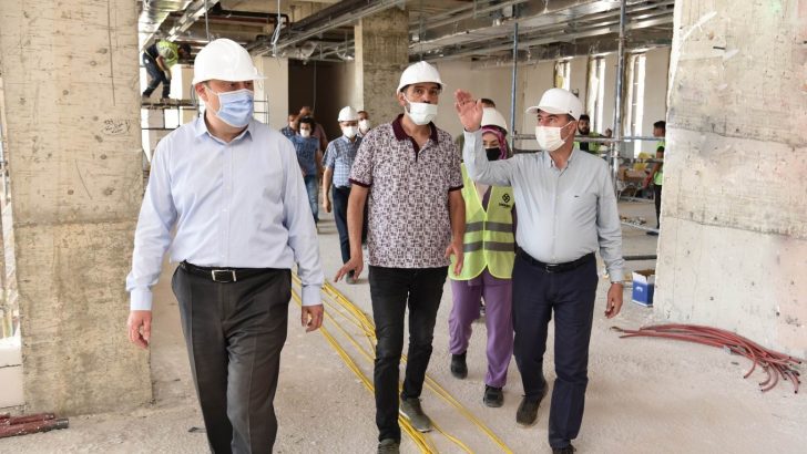 Selçuklu Şehir Kütüphanesi’nde çalışmalar devam ediyor